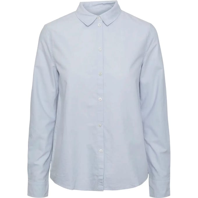 PIECES - PCIRENA LS OXFORD SHIRT WVN NOOS - Dames - Blouses