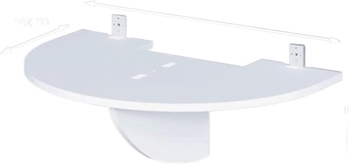 Projectorstandaard - Projector houder - Thuisbioscoop - Punch-free montage - 36x24x13 cm - Wit