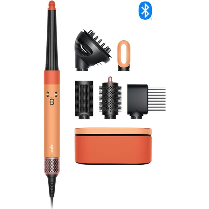 Dyson Airwrap i.d.™ multi-styler et sèche-cheveux - Bouclés+Frisés (Abricot céramique/Topaze)