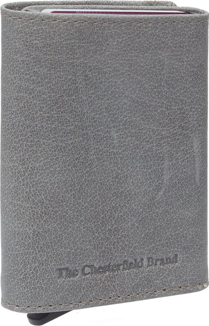 The Chesterfield Brand Portemonnee Paris Cardholder Light Grey Lichtgrijs