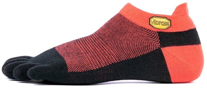 Vibram Fivefingers No Show Sokken Rood EU 46-49 Man