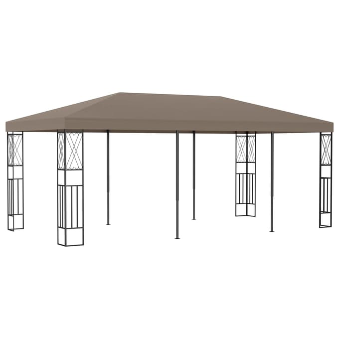 vidaXL - Prieel - 6x3 - m - stof - taupe