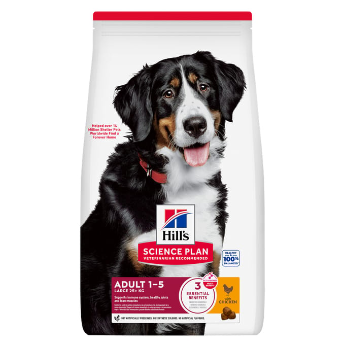 Hill's Science Plan Adult 1-5 Large met Kip  - 6 kg