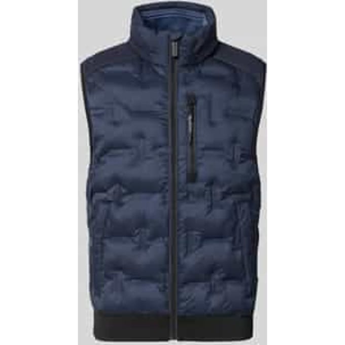 Regular fit outdoor bodywarmer met reflecterende elementen