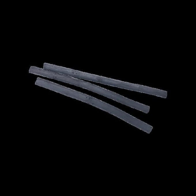 Talens Houtskool - Medium Wilg Houtskool Sticks - 3 Pack - Premium Teken- en Schetsbenodigdheden
