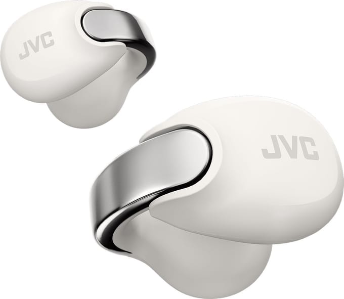 JVC Open Ear Nearphone True Wireless Headphones - White