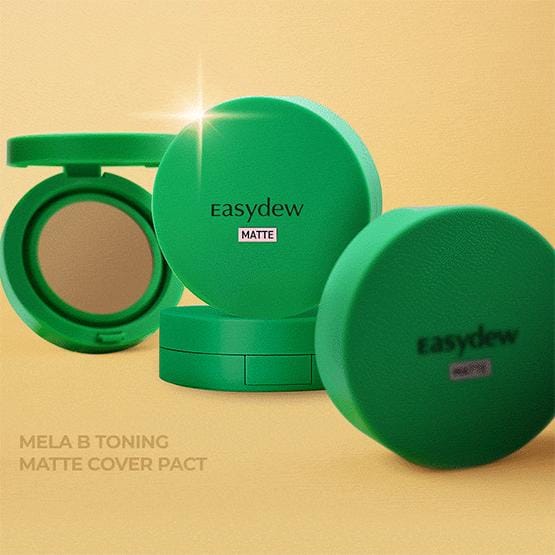 [Easydew] Mela B Toning Matte Cover Pact (3 Colors) 19g 21 NATURAL beige