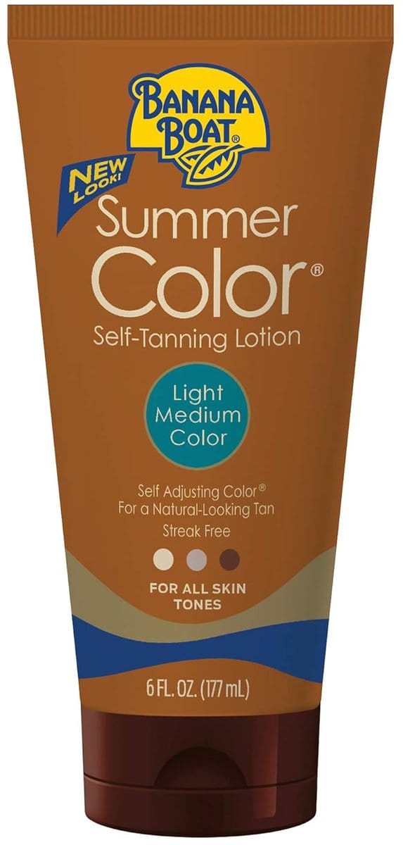 Banana Boat Summer Color Self Tanning Lotion - Light Medium