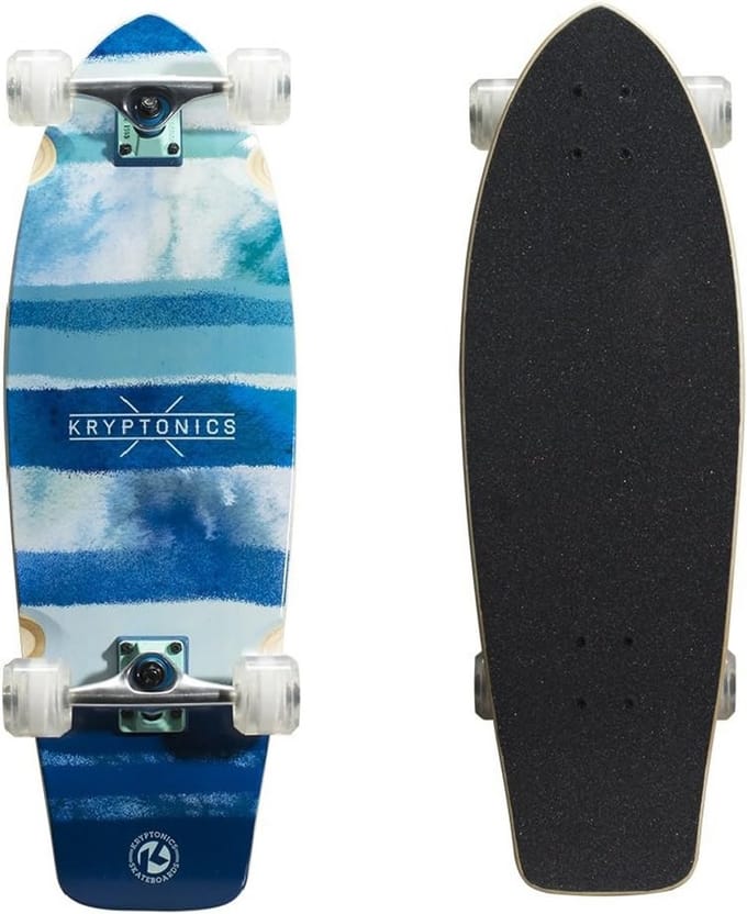 Compleet Cruiser Skateboard 30,5 Inch - Breed Deck met Soepele Wielen voor Beginners