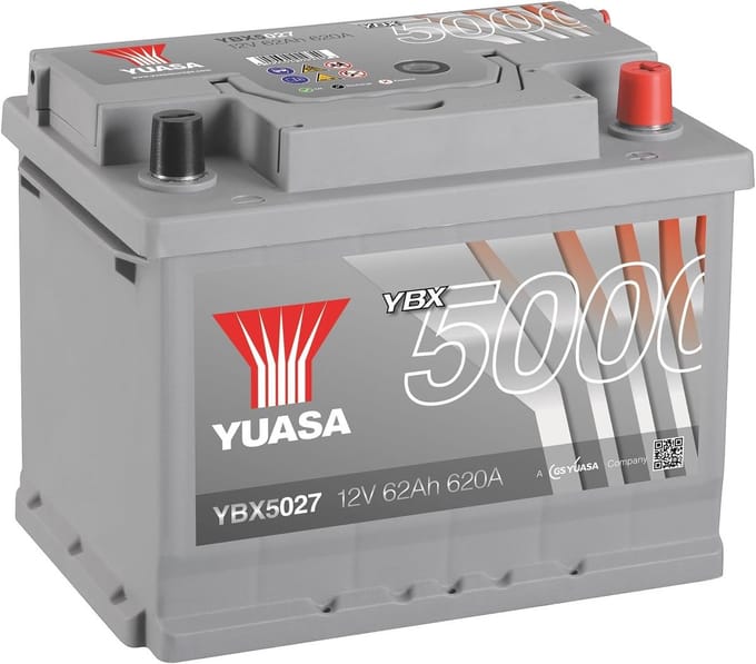 Autobatterij - Autoaccu Startaccu - Auto Starten - Hoge Koude Startstroom - 12V 65Ah - Zwart