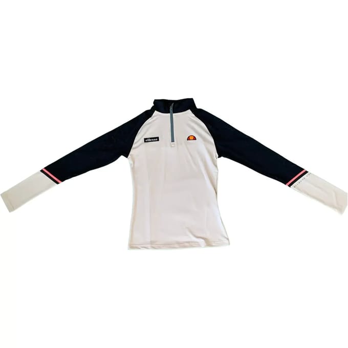 Dames-T-shirt met halve rits Ellesse Frayi
