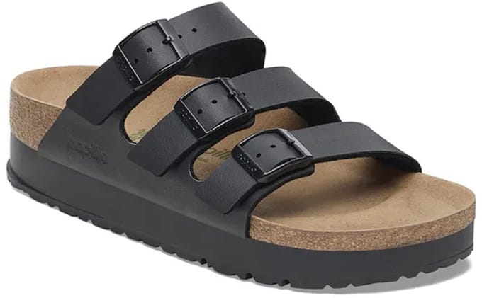 Papillio -Dames - zwart - slippers & muiltjes - maat 40
