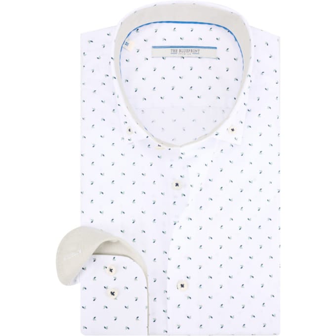 The Blueprint trendy overhemd met lange mouwen