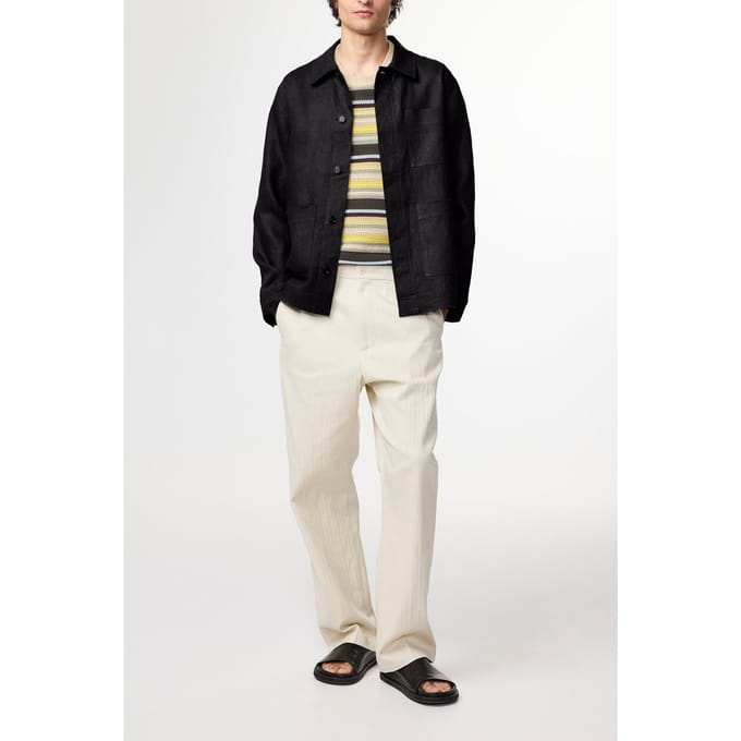 NN.07 Olav 1454 Black Taglia: S | Giacche leggere Outlet | Uomo | Nero