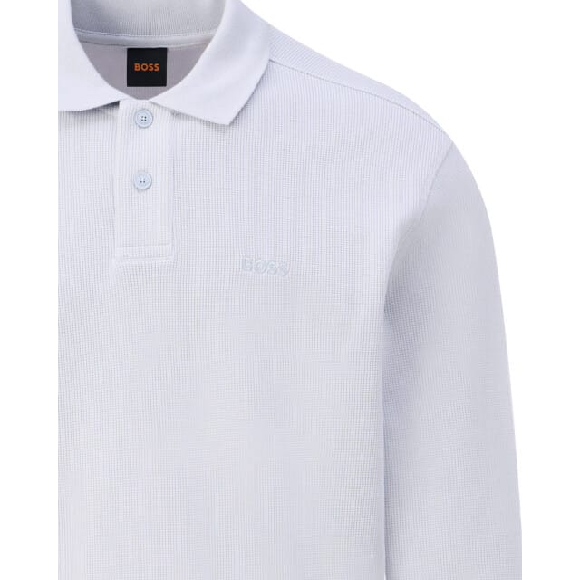 Regular fit poloshirt van katoenmix, model 'PETEMPESTOLONG'
