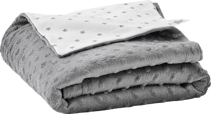 Vertbaudet Boxkleed Stella - deken - baby - dubbelzijdig - 75x100 - fleece - molton