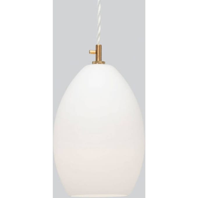 Northern Unika glas-hanglamp wit, large
