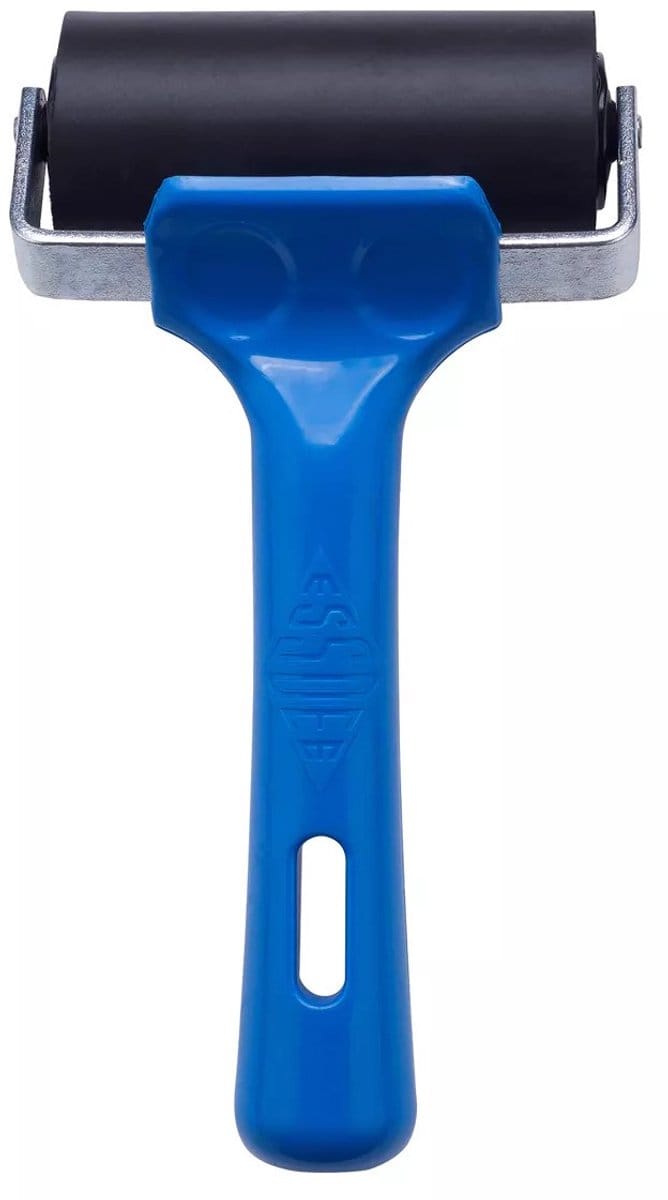 Essdee Soft Rubber Ink Roller - verfroller - linosnede print - 75mm