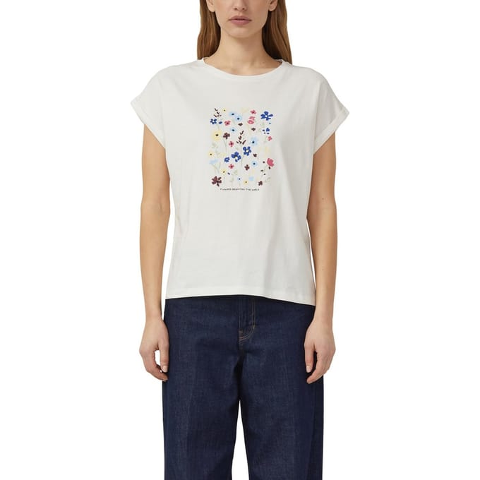 s.Oliver  T-shirts Offwhite Taglia: 46 | Maglie Sportivi Outlet | Donna | Bianco