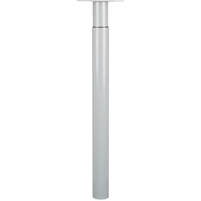Duraline Meubelpoot Verstelbaar Staal 5,6x70-110cm Grijs