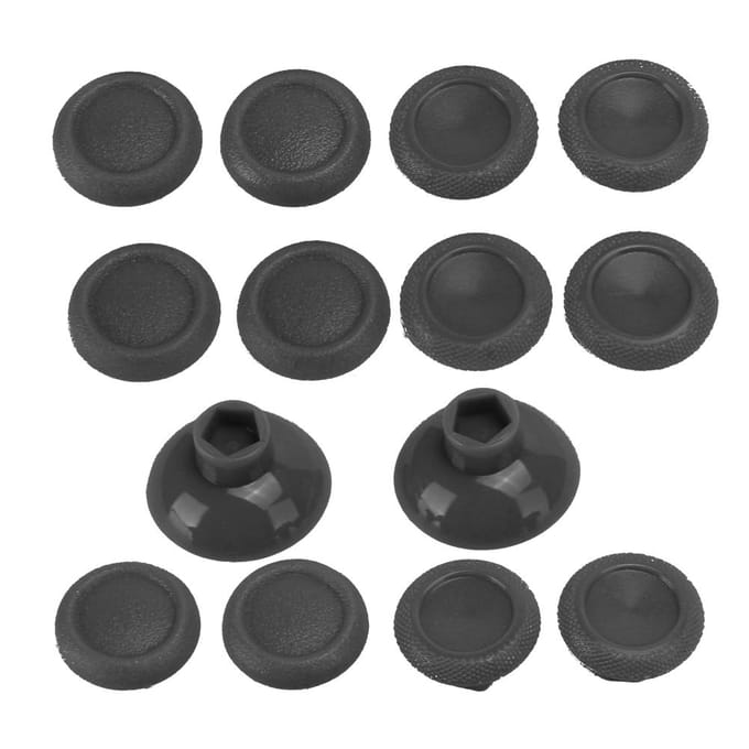 Capuchon à bascule réglable en hauteur pour manette de jeu PS4/XBOX ONE, noir noir