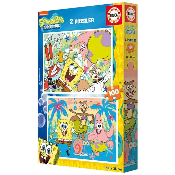 Set van 200 dubbele puzzelstukken Bob de Bouwer Educa