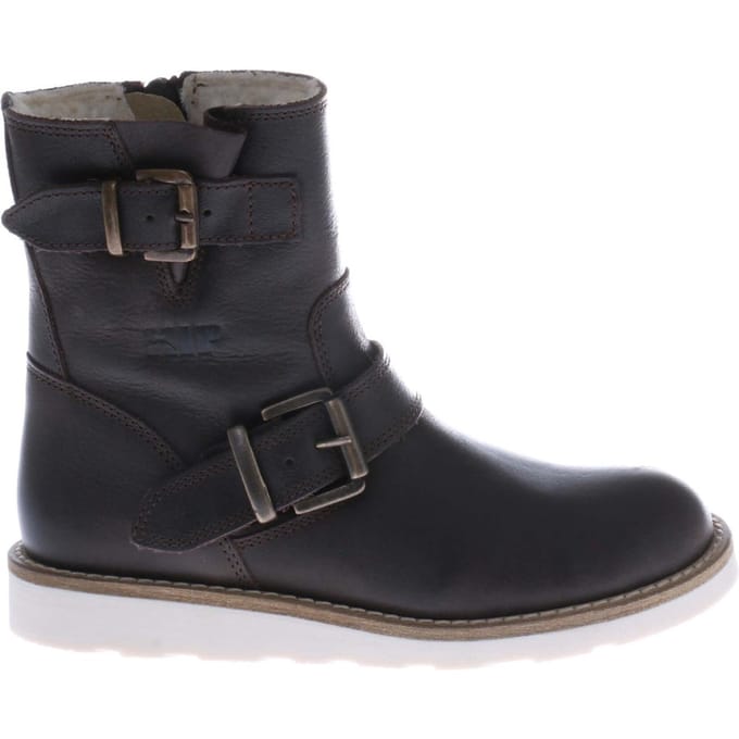 HIP Shoe Style Jongens Enkelboots Gevoerd - Bruin - Maat 37