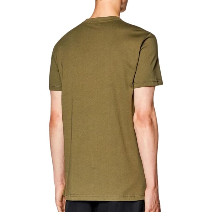 Diesel Heren 1976 Varsity Logo T-Shirt (Ivy Green)