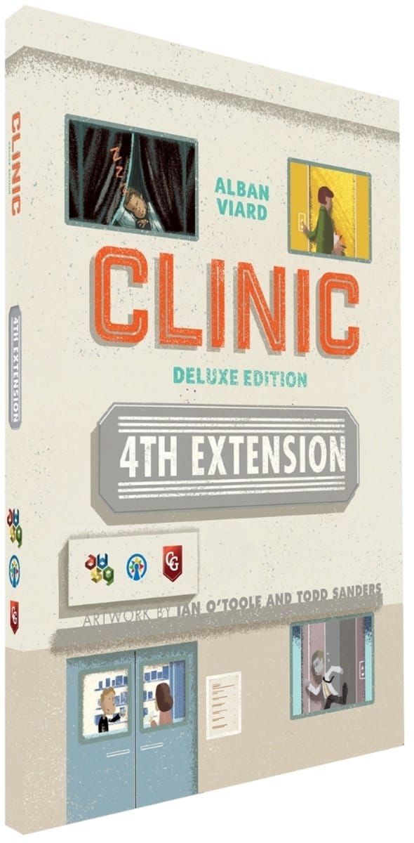 Clinic: Deluxe Edition 4th Extension - Uitbreiding - Bordspel