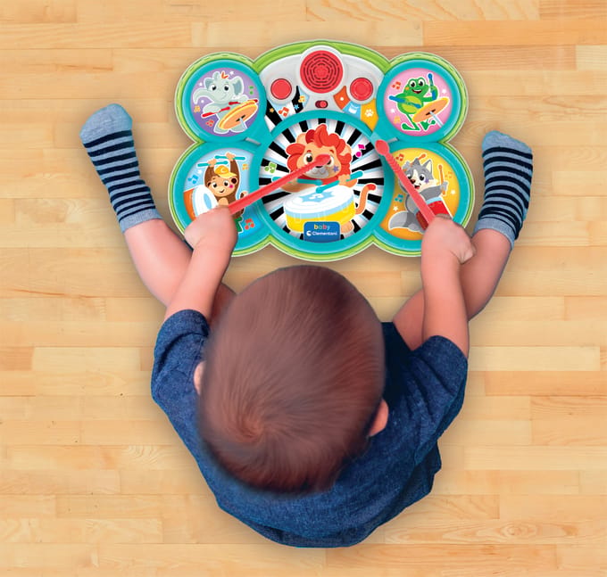 Clementoni Baby Drumset Animals