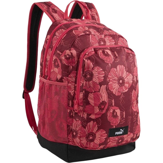 Puma Academy Bloemen Rugzak (Rood)