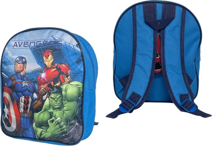Marvel - Avengers - Rugzak - Schooltas - 30x25cm - Hulk, Iron man & Captain America