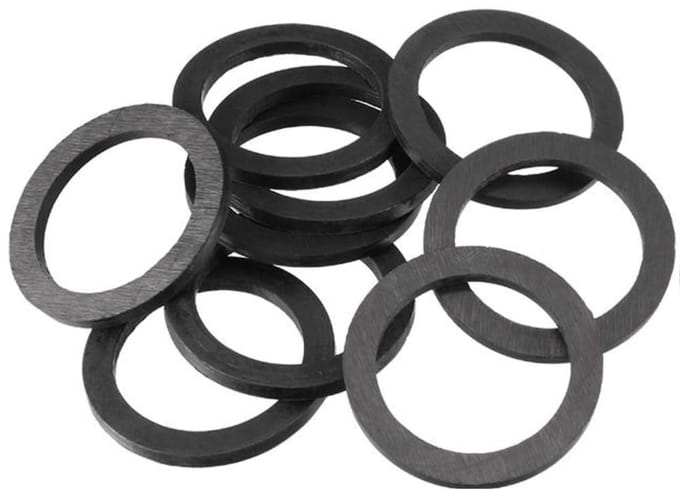 5-delige Afdichtingsset voor Sifons en Geurafsluiters Rubber 1 1/2 Inch