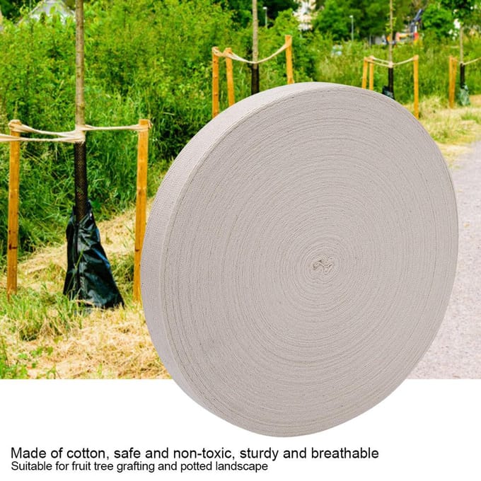 Bande de Protection d'Arbre en Coton Bandage Ceinture de Liaison Outil de Jardinage Bonsaï Greffage Type 1 green