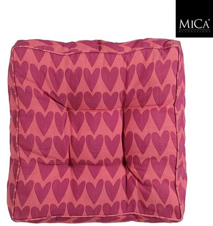 Mica Decorations Katja Matras kussen - 47 x 47 x 10cm - Roze