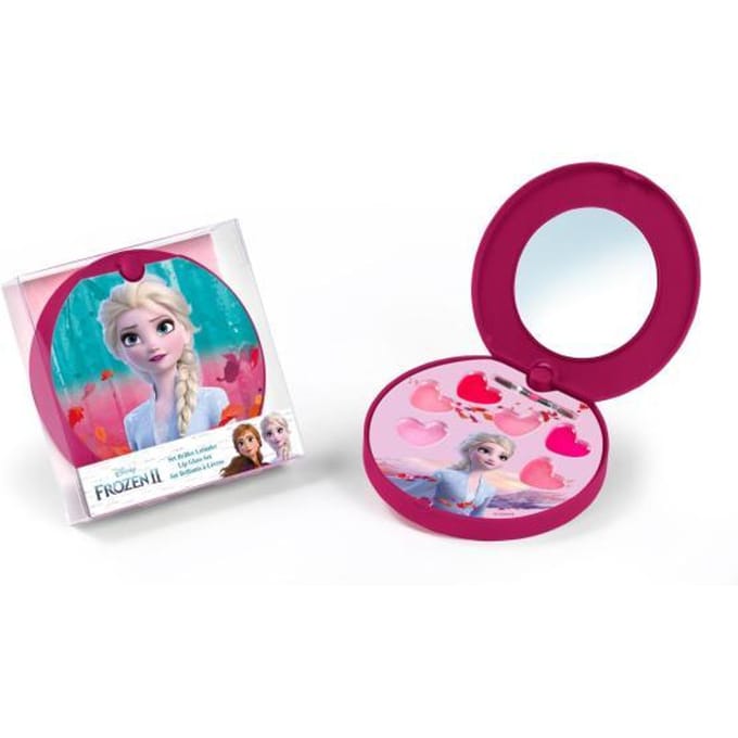 Frozen 2 lipglossdoosje met spiegeltje Opmaken en sieraden