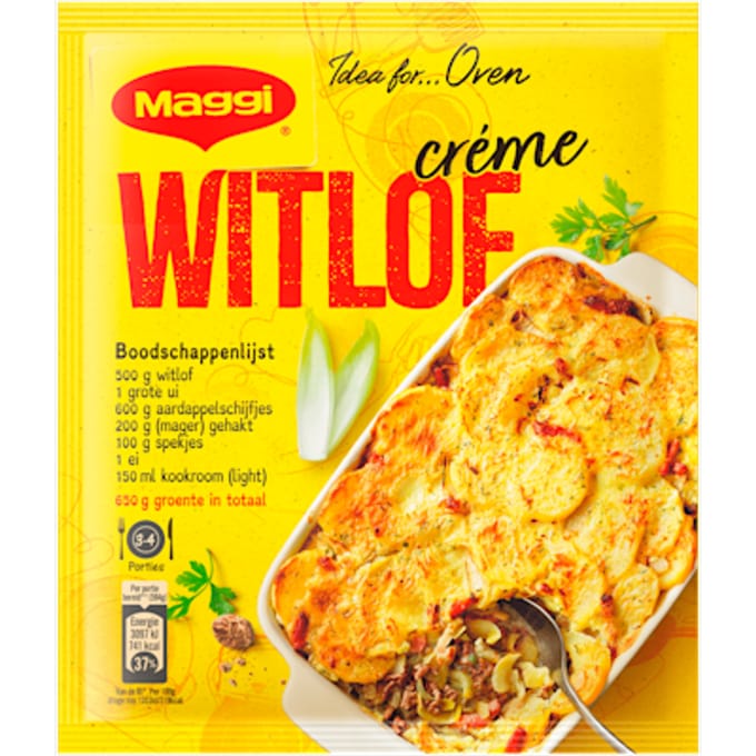 Ovenschotel witlof crèmesaus