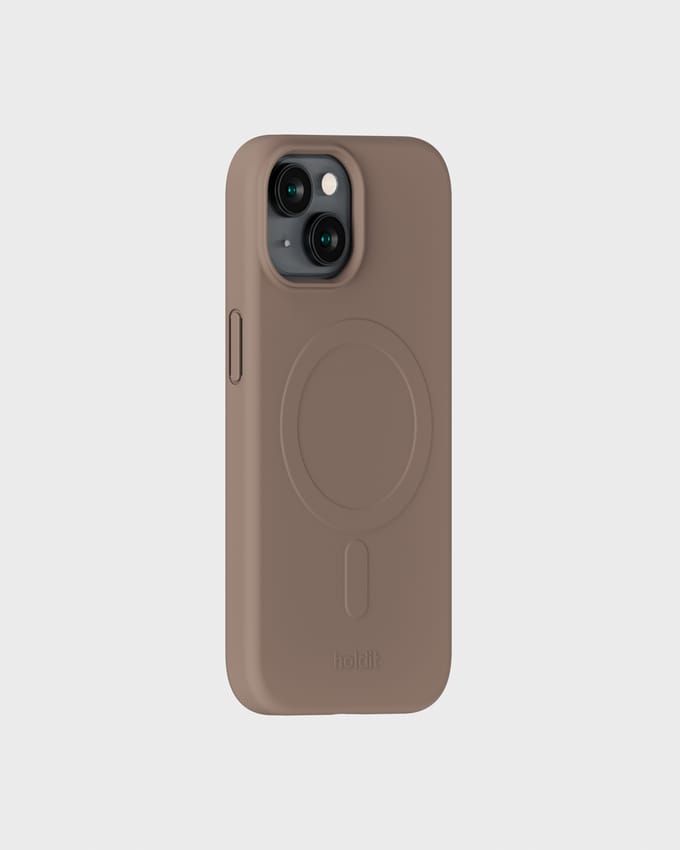 Phone Case Soft Magsafe Compatible Mocha Brown iPhone 13