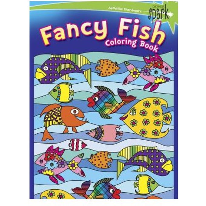 Spark -- Fancy Fish Coloring Book - Baker, Kelly