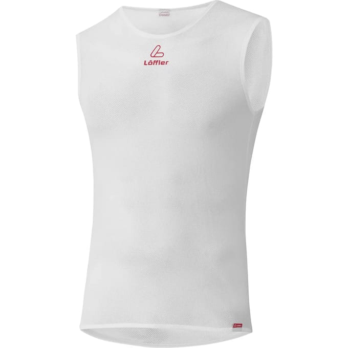 Loeffler Transtex® Light+ Mouwloos T-shirt Wit 48 Man