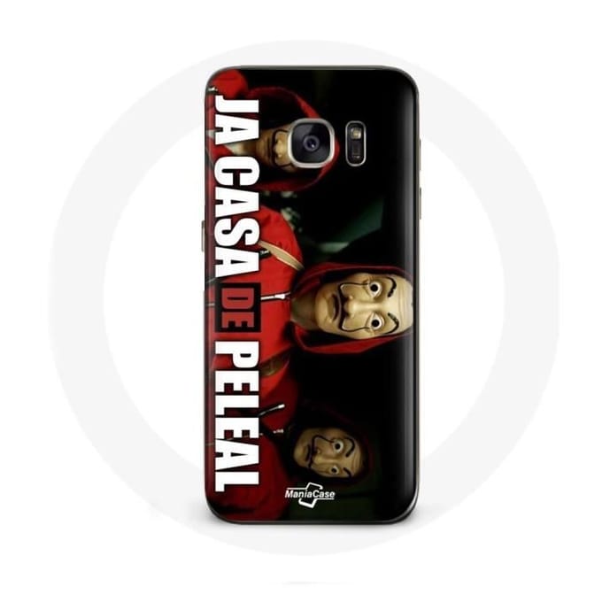 Samsung Galaxy S7 hoesje La casa de papel Het masker van Dali