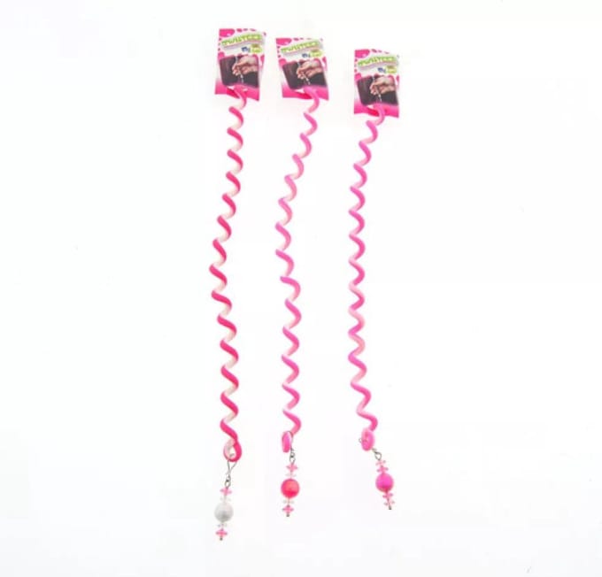 Twisteez - Haarclips - Hair extensions - Twisteez Blister - 20cm - Roze