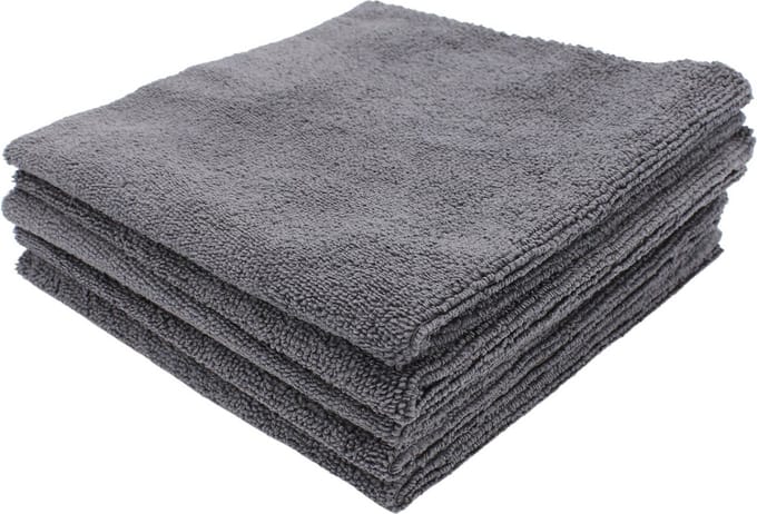 SoftEdge Microvezeldoek ChiaMo.nl Antraciet 40 x 40 cm – 5 stuks