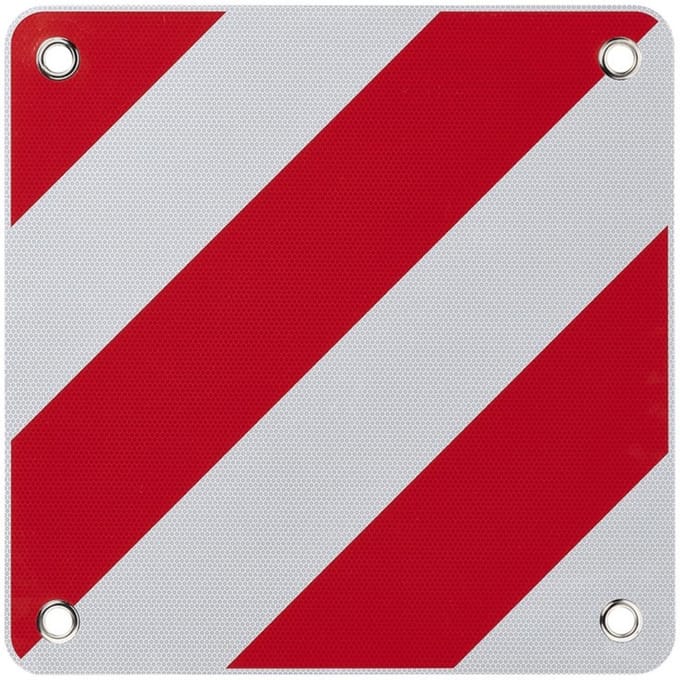ProPlus Markeringsbord - Reflecterend - 50x50 cm - Voor uitstekende lading - Veiligheid in Spanje