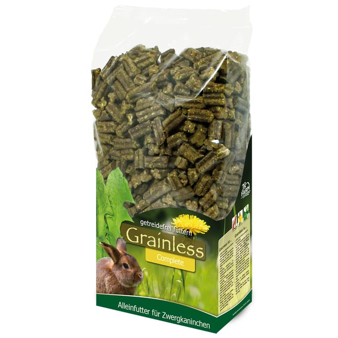 1,35kg Grainless Complete Dwergkonijnen JR Farm Konijnenvoer