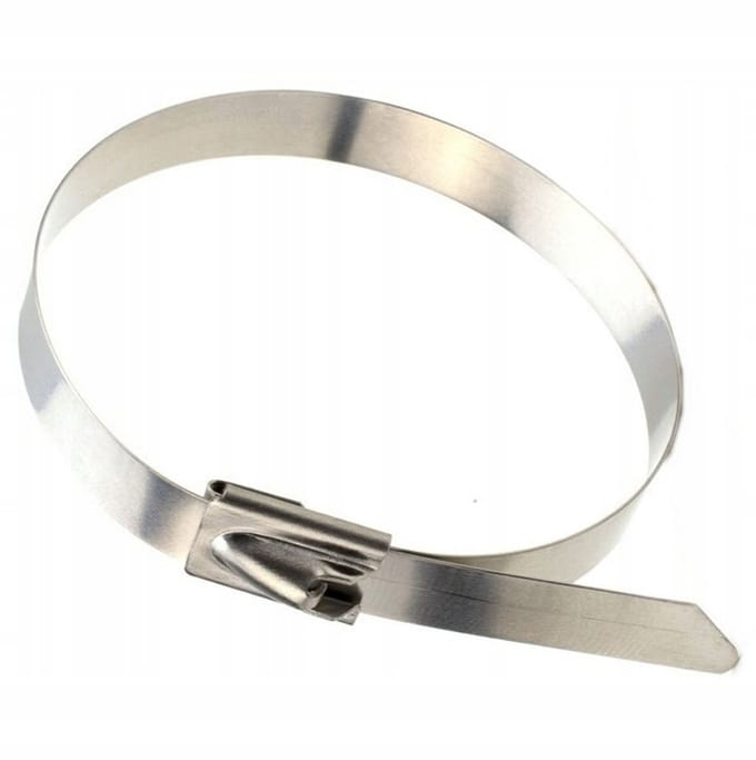 Cosmo - RVS Kabelbinder - 4,6mm x 500mm - Zilver - Hoge Kwaliteit