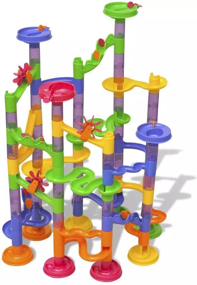 Knikkerbaan voor kinderen 112-delig - Marble Race Baan - Marble Run