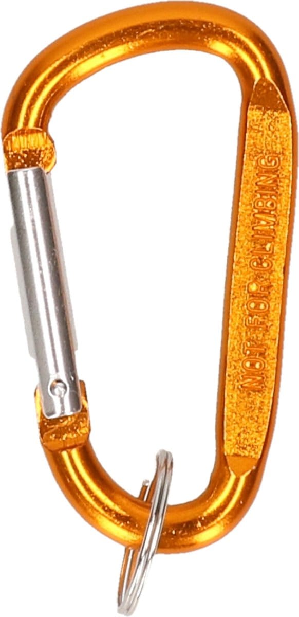 Henbrandt Karabijnhaak - metaal - goudkleurig - 8 cm - snaphook