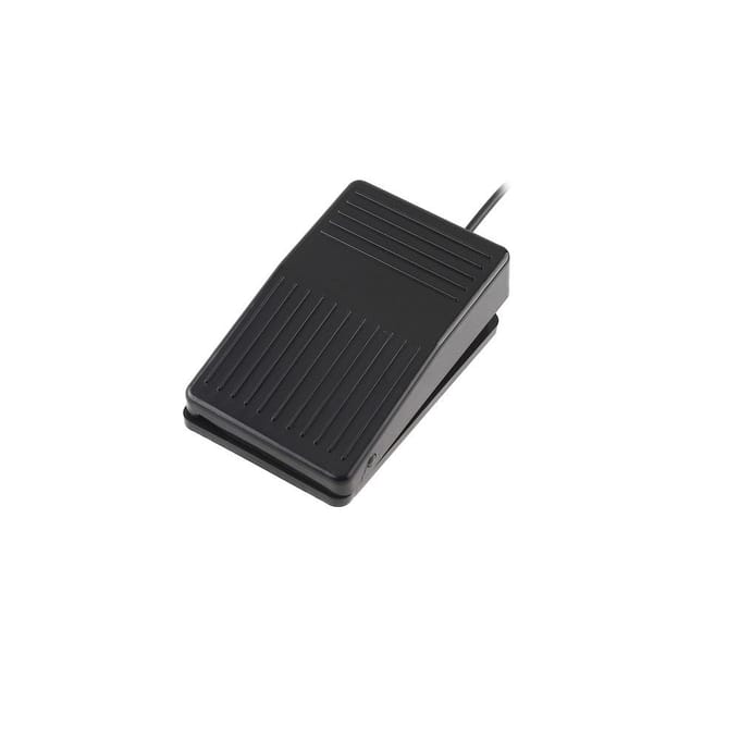 Pédale de commutateur d'action de clavier de commande au pied de jeu USB HID gray