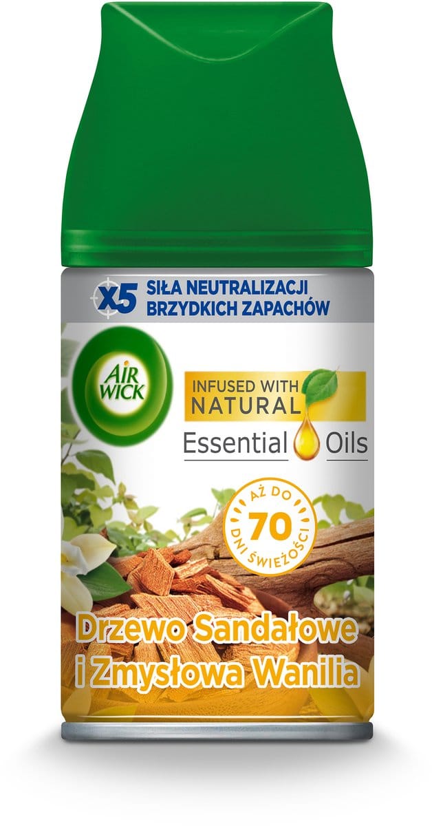 Air Wick Freshmatic - Luchtverfrisser - Zandalenhout en Vanille - Navulling